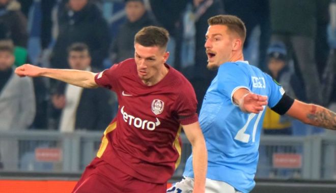 Fotbal / CFR Cluj, învinsă de Lazio, în prima manşă a play-off-ului pentru optimile Europa Conference League - 1-1676619242.jpg