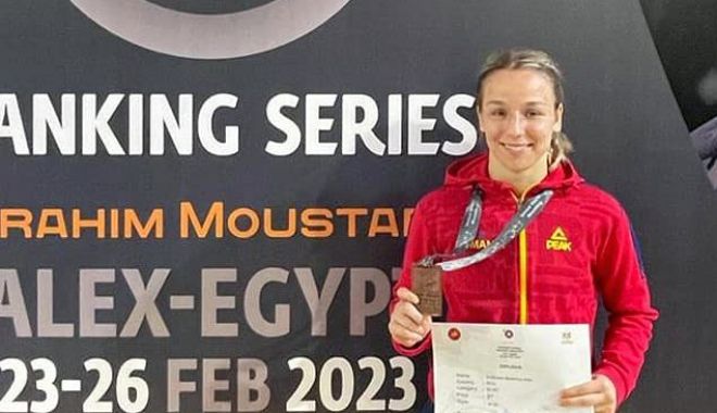 Luptătoarea constănţeană Andreea Ana, medaliată cu bronz în turneul Ranking Series din Egipt - 1-1677575445.jpg