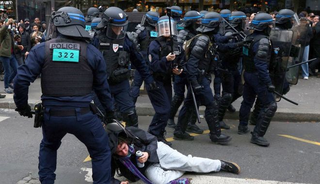 Consiliul Europei, îngrijorat de folosirea excesivă a forţei în timpul manifestaţiilor din Franţa