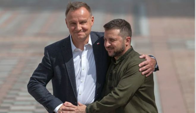 Preşedintele ucrainean Volodimir Zelenski a ajuns în Polonia. „Vor avea loc discuţii lungi şi extinse!”