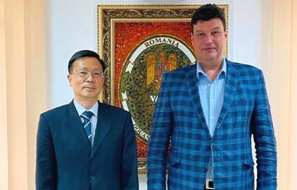 Președintele Autorității Vamale Române, întâlnire cu reprezentantul Ambasadei Republicii Populare Chineze în România