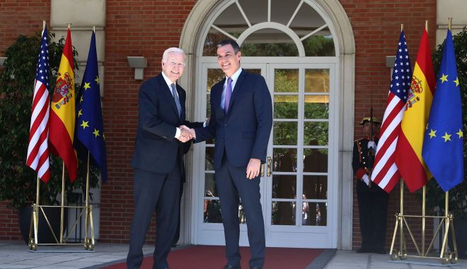 Joe Biden îl va primi pe premierul spaniol la Casa Albă, pe 12 mai - 1-1681973551.jpg