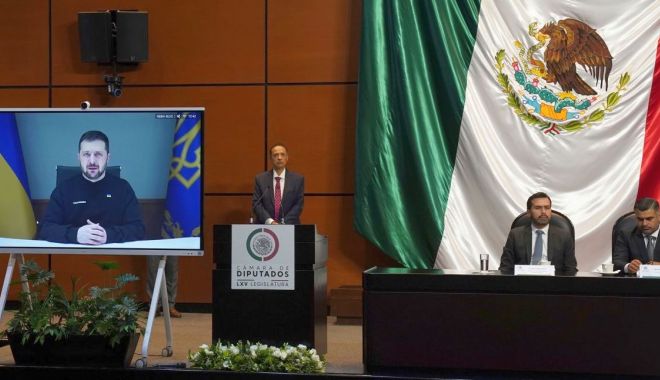 Zelenski a cerut Mexicului să sprijine organizarea unui summit cu ţările din America Latină - 1-1682058213.jpg