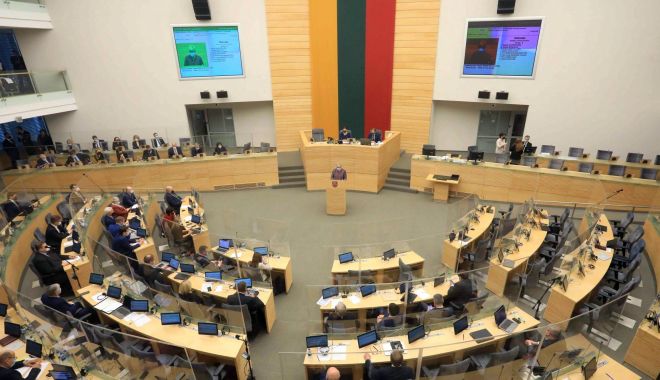 Parlamentul lituanian a anulat un veto prezidenţial asupra sancţiunilor impuse cetăţenilor ruşi şi belaruşi - 1-1682084338.jpg