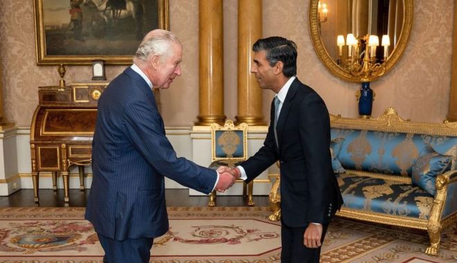 Săptămâna încoronării oficiale / Regele Charles al III-lea şi regina consoartă Camilla, primiţi la Palatul Westminster