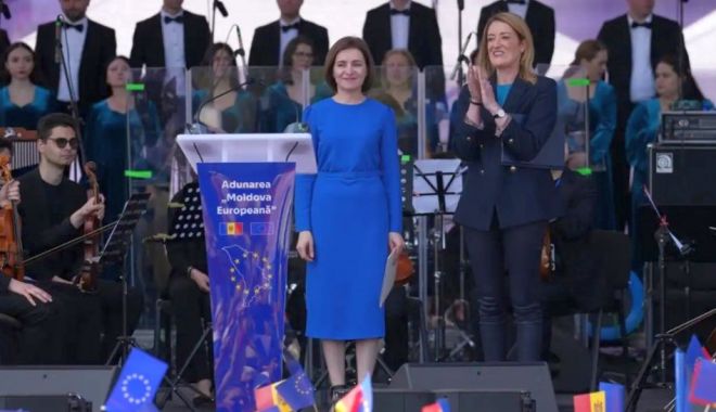 Preşedinta Maia Sandu: „Obiectivul nostru este ca Moldova să fie până în 2030 membru cu drepturi depline al UE”