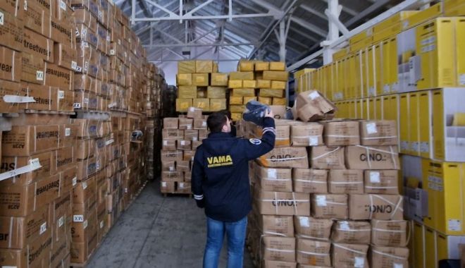 Captură de proporţii! Bunuri în valoare de 29.200.000 lei, reținute de inspectorii vamali