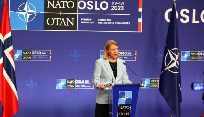 Şefa diplomaţiei norvegiene îndeamnă Ungaria şi Turcia să aprobe aderarea Suediei la NATO - 1-1685602565.jpg