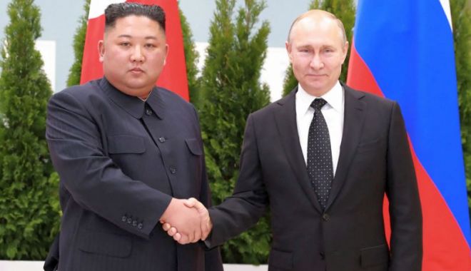 Kim Jong Un îşi dă mâna cu Vladimir Putin pentru a consolida cooperarea strategică - 1-1686553936.jpg