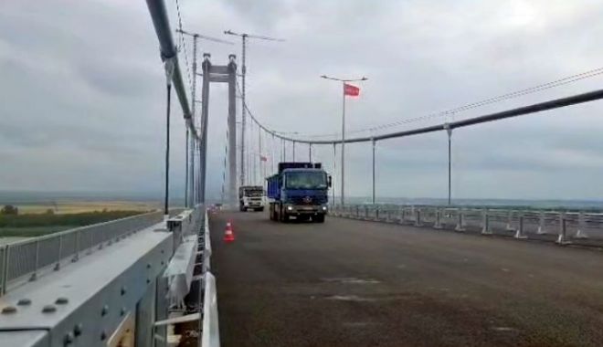 Ministerul Transporturilor: Au început testele de rezistenţă la podul suspendat de la Brăila - 1-1686563674.jpg