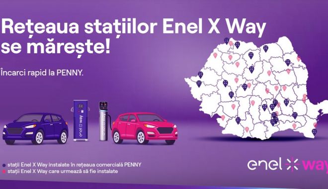 Enel X Way România instalează 64 de stații de reîncărcare pentru vehicule electrice în 36 de localități - 1-1686827836.jpg