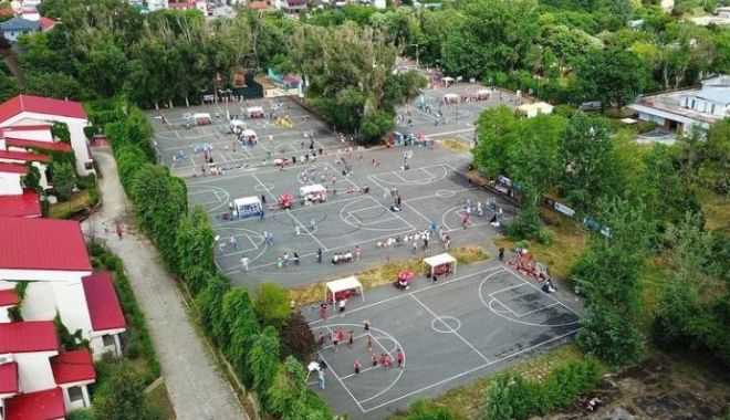Baschet juvenil / Copiii U10 deschid seria duelurilor sub panou de la Costineşti - 1-1686907995.jpg