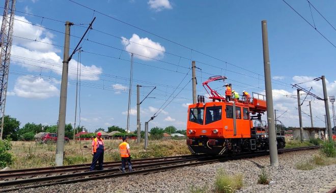 CFR Infrastructură: Începe modernizarea liniilor din stațiile Fetești și Ciulnița, pentru viteza de 160 km/h - 1-1687352269.jpg
