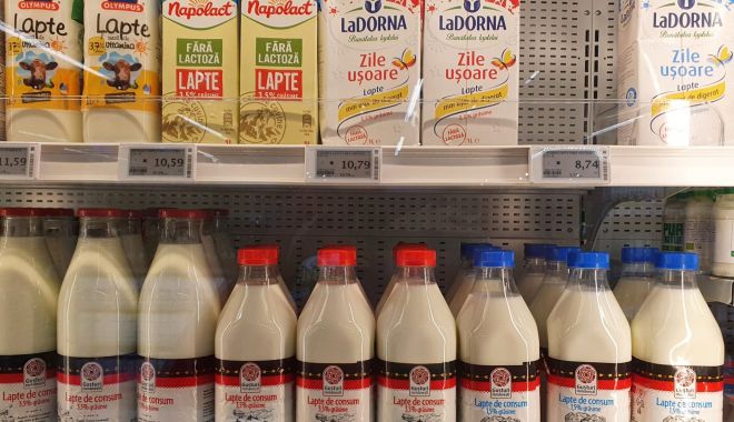 Consiliul Concurenţei: Preţul laptelui înregistrează în continuare reduceri medii de 20%