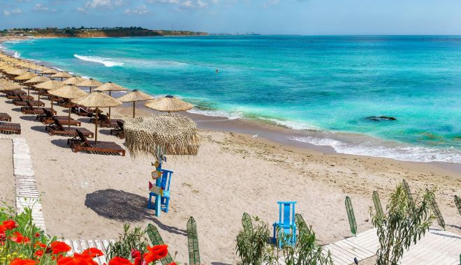 Ministerul Economiei: Şase plaje din Mamaia, Năvodari, Eforie şi Olimp au primit eticheta de calitate Blue Flag