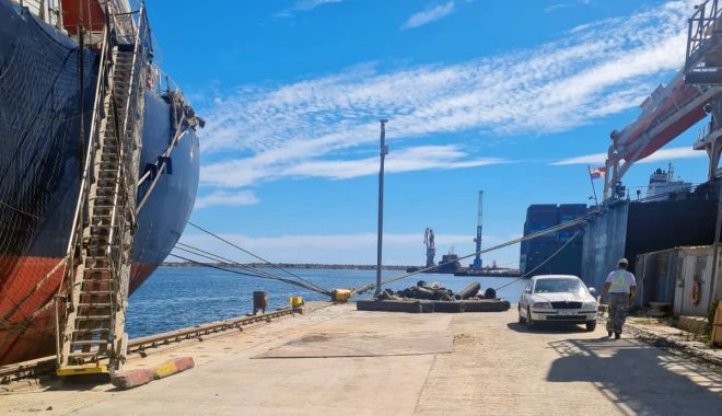 Portul Constanţa: Reparaţiile la cheul danei 114 au fost finalizate