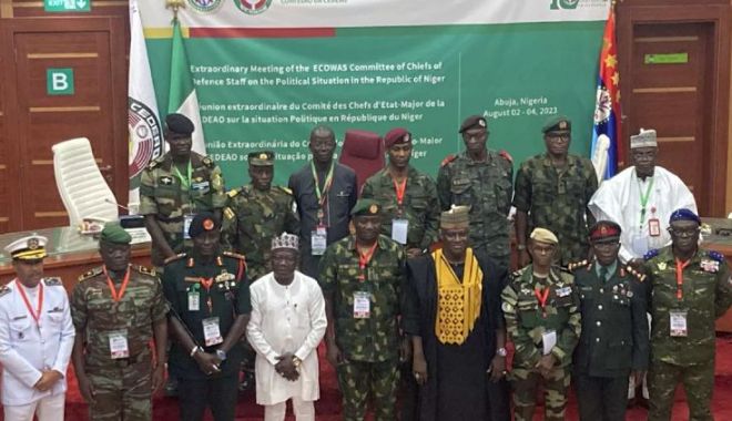 Undă verde pentru o operaţiune militară a ECOWAS în Niger cât mai curând - 1-1691741093.jpg