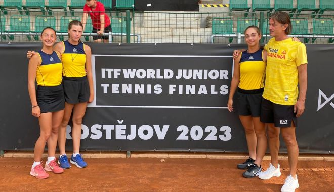 Echipa feminină U14 de tenis a României, pe locul cinci la ITF World Junior Tennis Finals 2023 - 1-1692174594.jpg