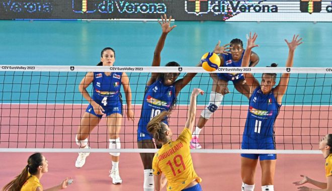 Naţionala feminină de volei a României, spulberată de Italia, la Campionatele Europene - 1-1692189991.jpg