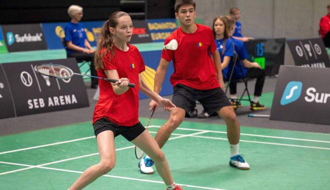 Badminton / Medalie de bronz pentru România la Campionatele Europene de juniori U17 de la Vilnius - 1-1692190545.jpg