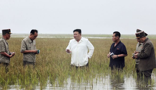 Inundaţii în Coreea de Nord. Kim Jong Un îşi critică guvernul, considerându-l iresponsabil - 1-1692777104.jpg