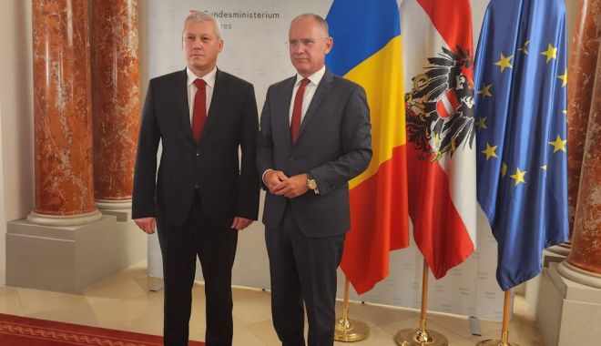Ministrul de interne austriac, după întâlnirea cu ministrul Predoiu, la Viena: „Extinderea spațiului Schengen nu este oportună”