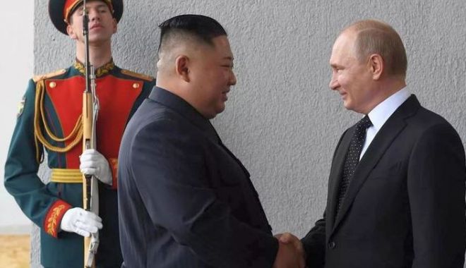 Vladimir Putin şi Kim Jong Un, întâlnire la cosmodromul Vostocinîi - 1-1694589190.jpg