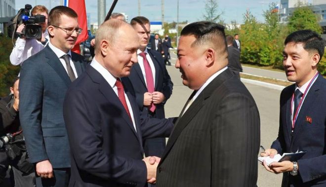 KCNA: „Sincere mulţumiri, exprimate de Kim lui Putin după vizita în Rusia” - 1-1695022009.jpg
