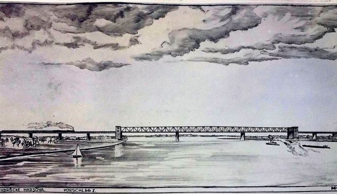 Documentar CFR Infrastructură Constanţa. Proiectul liniei ferate ce urma să lege Muntenia de Dobrogea şi al podului feroviar de la Giurgeni - 1-1695363593.jpg
