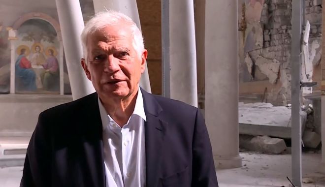 Şeful diplomaţiei UE a descris drept „barbare” atacurile ruseşti asupra oraşului Odessa