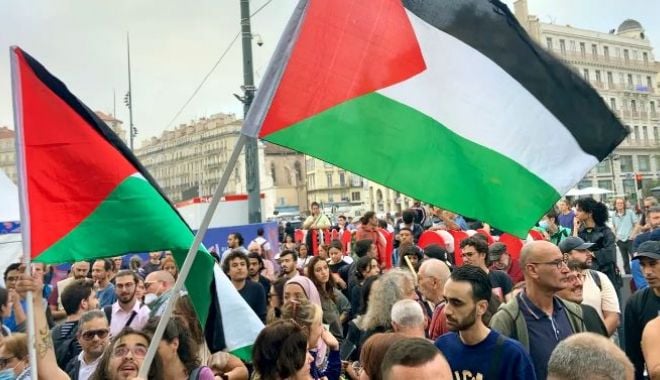 Franţa interzice protestele pro-palestiniene, invocând riscul de tulburări ale ordinii publice - 1-1697178082.jpg
