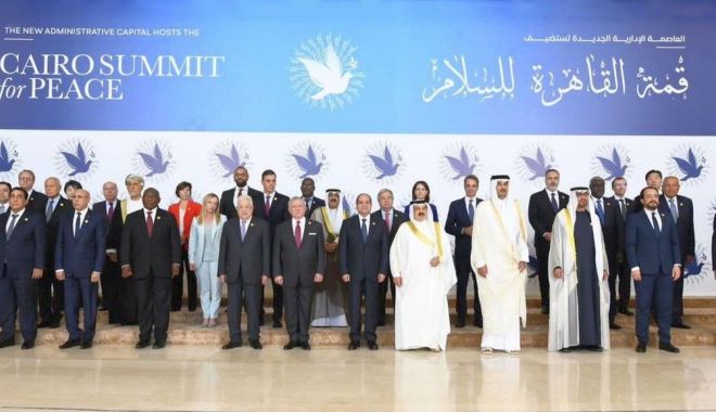 Israelul critică Summitul pentru Pace organizat de Egipt fiindcă nu a condamnat acţiunile Hamas - 1-1698051032.jpg