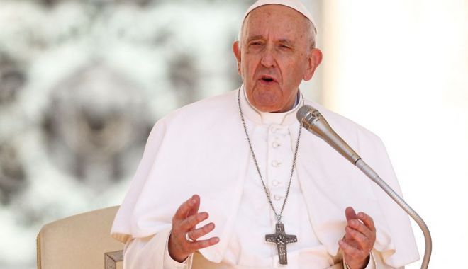 Papa Francisc spune că este nevoie de soluţia cu două state pentru Israel-Palestina