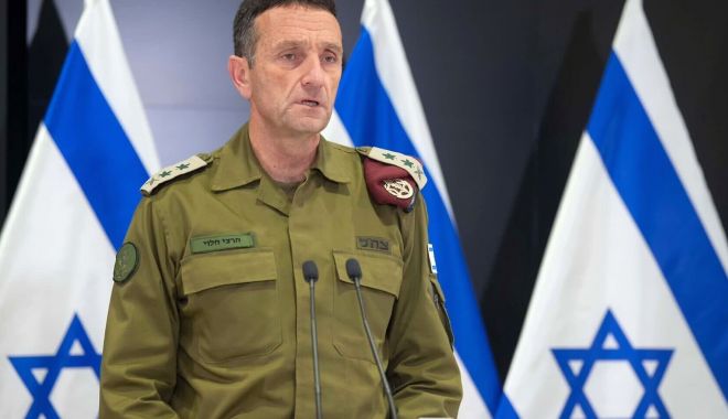 Şeful Statului Major israelian s-a deplasat în Fâşia Gaza pentru a inspecta trupele - 1-1699175121.jpg