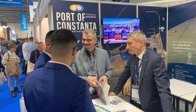 Reprezentanţii Portului Constanţa, prezenţi la evenimentul TransLogistica Poland de la Varşovia - 1-1699536118.jpg