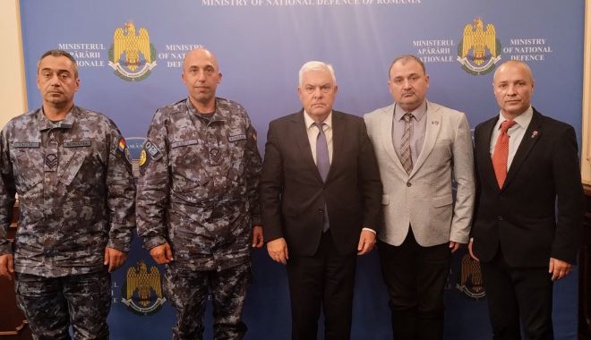 GALERIE FOTO Audiență LMP la Ministrul Apărării Naționale, Angel Tîlvăr