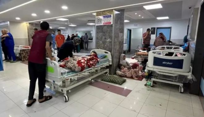 OMS cere evacuarea Spitalului Al-Shifa, devenit o zonă a morţii - 1-1700384245.jpg