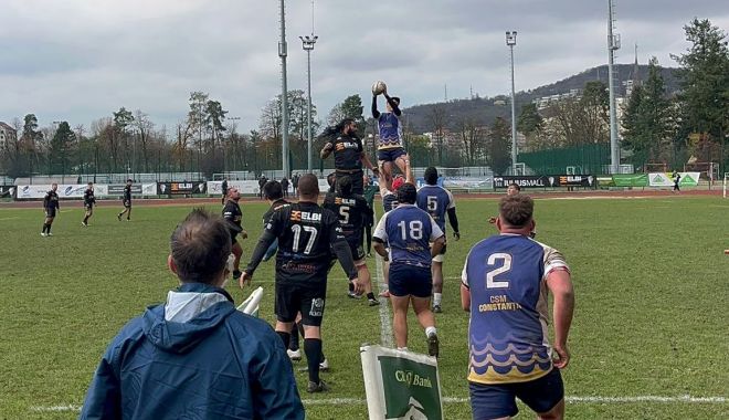 Rugby / Prima înfrângere pentru CSM Constanţa, în deplasare, în Grupa B a Ligii Naţionale