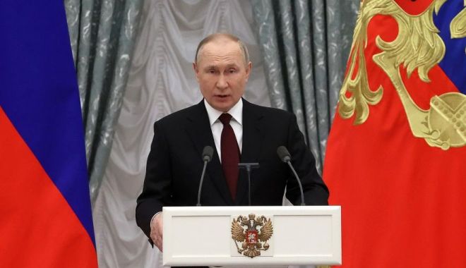Vladimir Putin acuză Occidentul că doreşte să dezmembreze şi să jefuiască Rusia - 1-1701248462.jpg