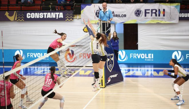 Volei: CSM Constanţa, set adjudecat în faţa celor de la CSO Voluntari, în Divizia A1