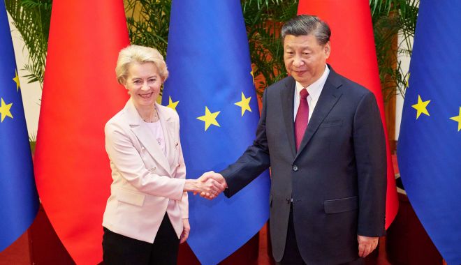 Ursula von der Leyen îndeamnă la abordarea dezechilibrelor şi diferenţelor între China şi UE