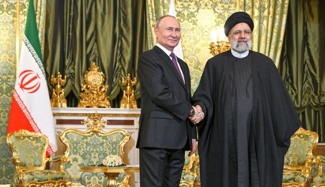 Preşedintele iranian, primit la Kremlin. Putin elogiază relaţiile dintre Moscova şi Teheran - 1-1702025776.jpg
