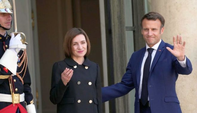 Preşedintele Macron reafirmă sprijinul Franţei pentru aderarea Republicii Moldova la UE