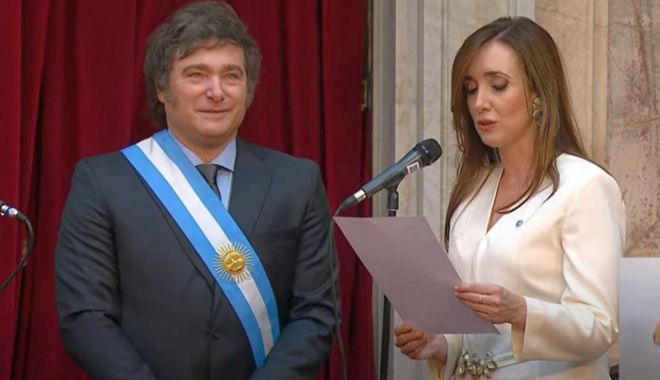 Javier Milei a depus jurământul în calitate de preşedinte al Argentinei - 1-1702282279.jpg