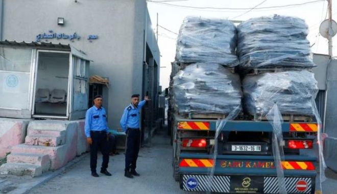 Israel: S-au înfiinţat două puncte de control suplimentare pentru inspecţia ajutorului umanitar