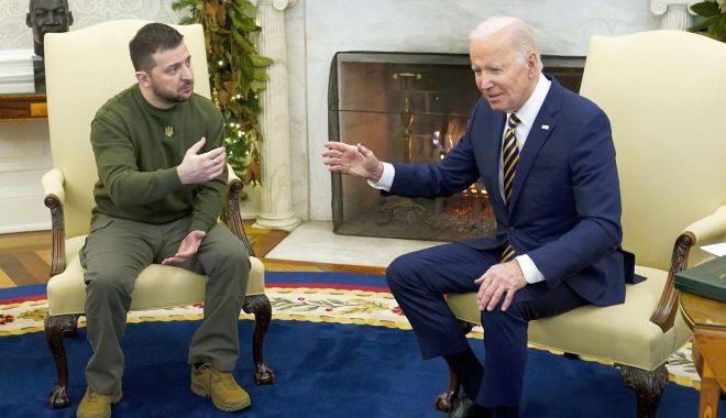 Joe Biden: „Încetarea ajutorului pentru Ucraina ar fi un cadou de Crăciun pentru Putin”