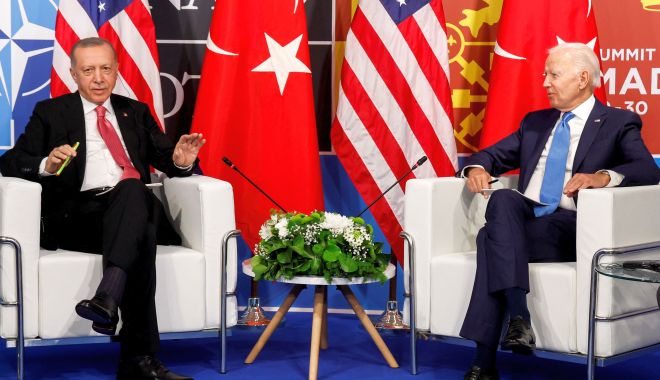 Erdogan îl avertizează pe Biden în privinţa consecinţelor regionale ale conflictului din Gaza
