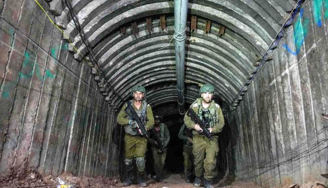 Armata israeliană anunţă că a descoperit cel mai mare tunel săpat sub Fâşia Gaza