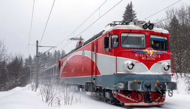 CFR SA: Trafic feroviar adaptat la condiţiile de iarnă. Nu sunt trenuri blocate