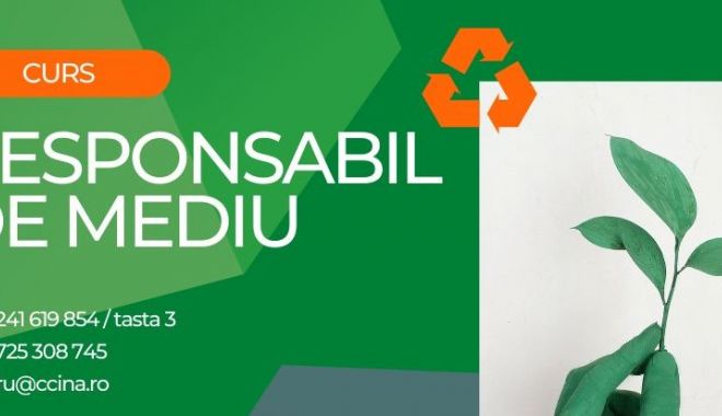 Responsabil de mediu. Primul curs al anului, la CCINA Constanţa